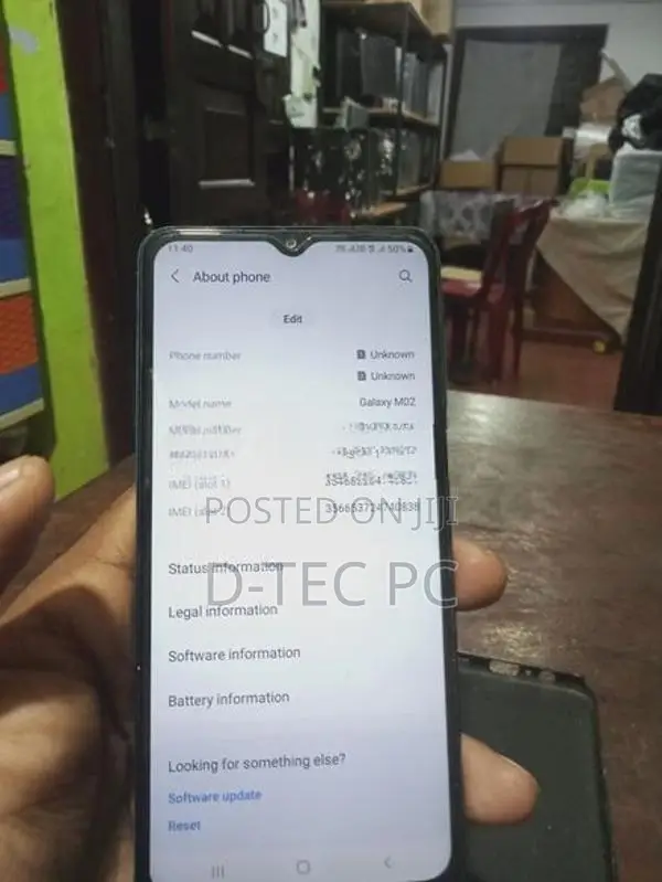 Samsung Galaxy M02 (Used)
