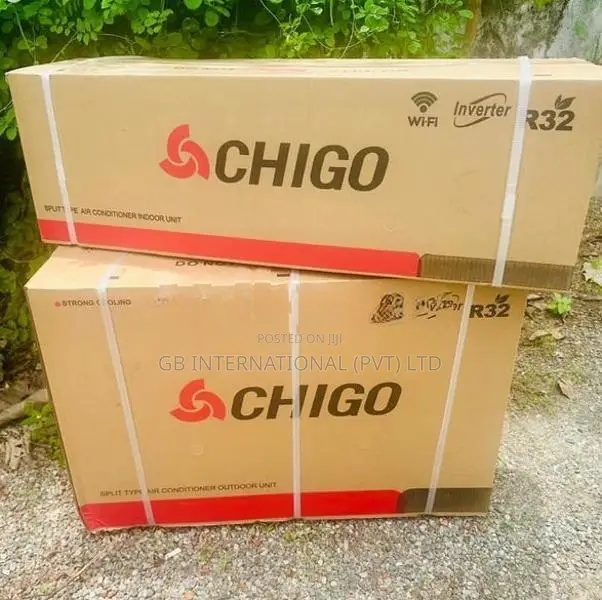 New 12000BTU CHIGO Smart Inverter (R32 Gas Refrigerant) AC 2026