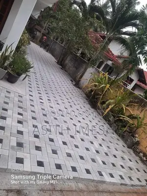 Interlock Bricks and Malaysian Grass Carpet