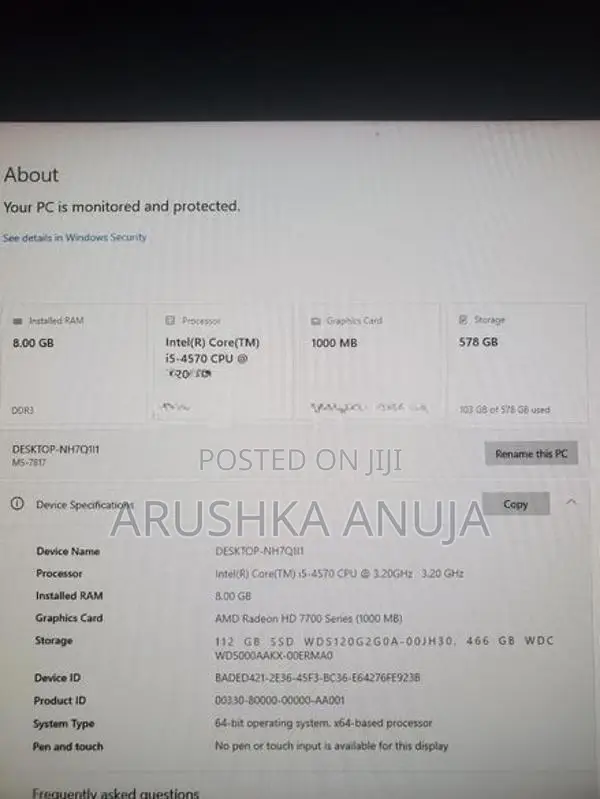 i5-4th Gen Pc