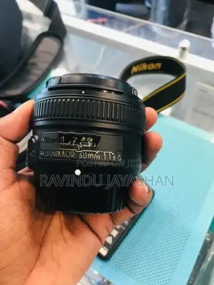 Nikon 50mm 1.8G Lens with Box Full Set