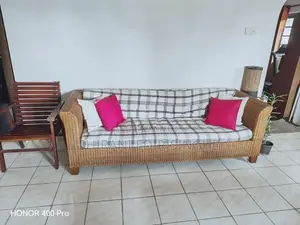 Cane Sofa Set