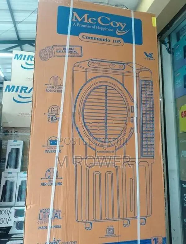 Mccoy Air Cooler - 105L (COMMANDO)