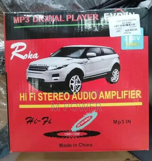 Evdin Audio Amplifier (RO-699BT)