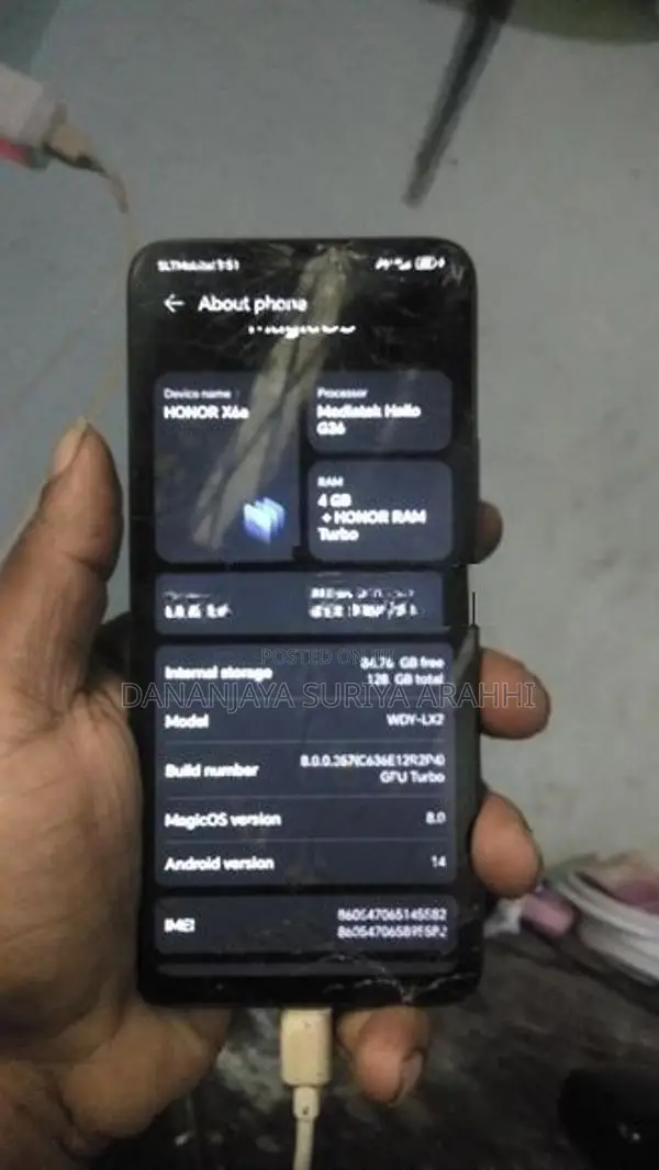 Honor X6c 128GB 4GB (Used)