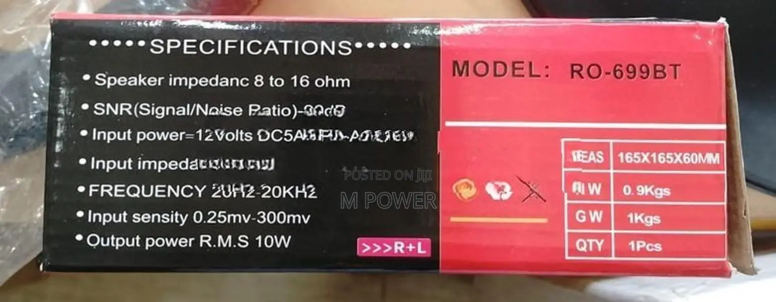 Evdin Audio Amplifier (RO-699BT)