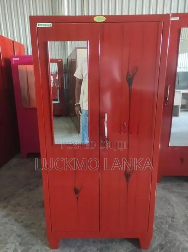 New 5x2.5 Size Steel Cupboard With Mirror (Jjj3)
