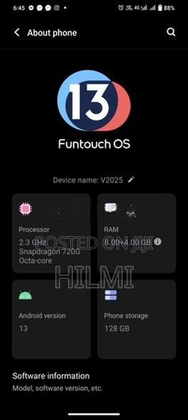 Vivo V20 (Used)