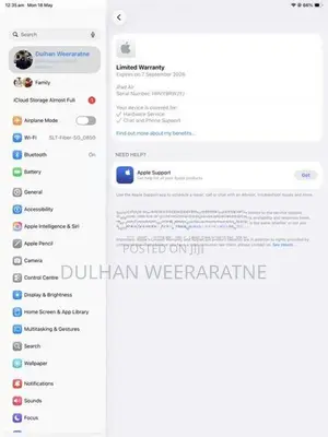 iPad Air M3 / 13-inch