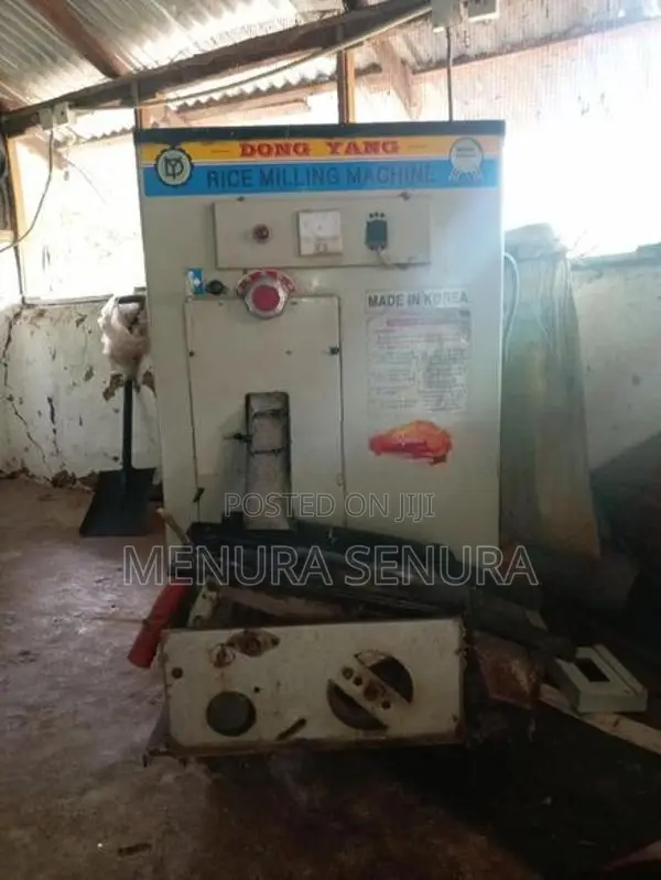 Rice Milling with Hulling Machine
