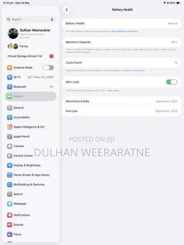 iPad Air M3 / 13-inch