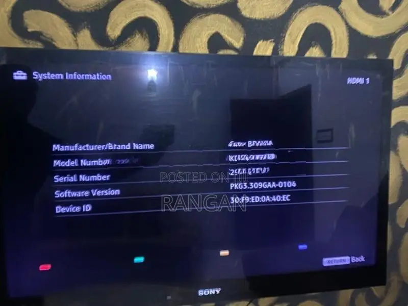 Sony Bravia LED 40 inch TV