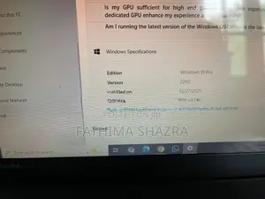 Toshiba Laptop Intel Core i5 5th Gen 8th RAM