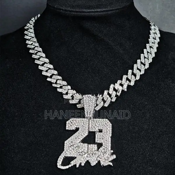 Men’s Hip Hop Necklace Cuban Chain Belt No.23