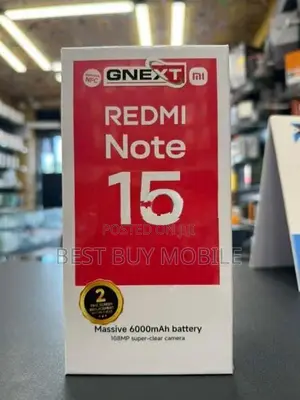 Xiaomi Redmi Note 15 8GB RAM 256GB (Brand New)