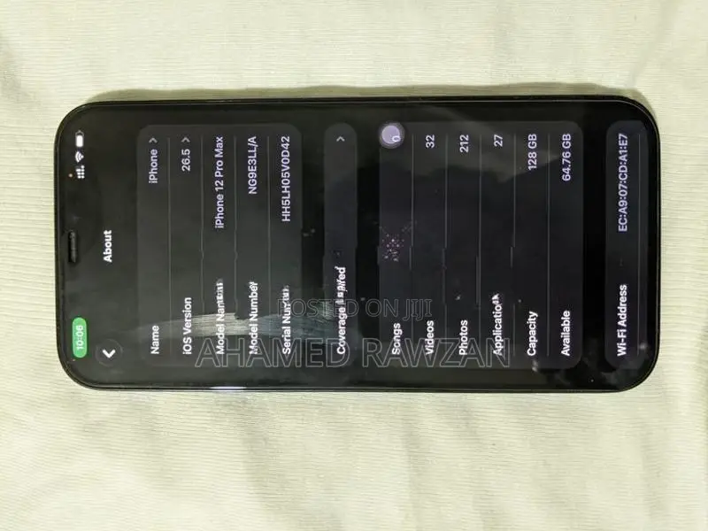 Apple iPhone 12 Pro Max 128GB (Used)