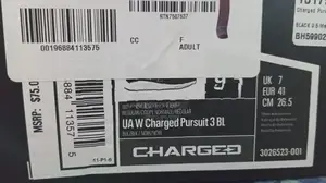 Under Amour Charged Pursuit Unisex Trainers