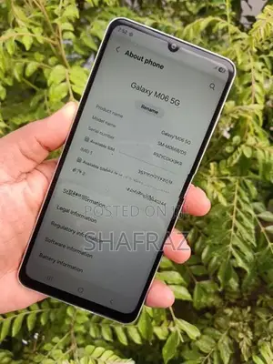 Samsung Galaxy M06 4GB 128GB (Used)
