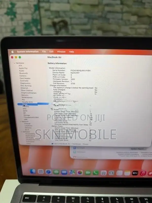 Apple M1 Air 8GB 256GB 13”