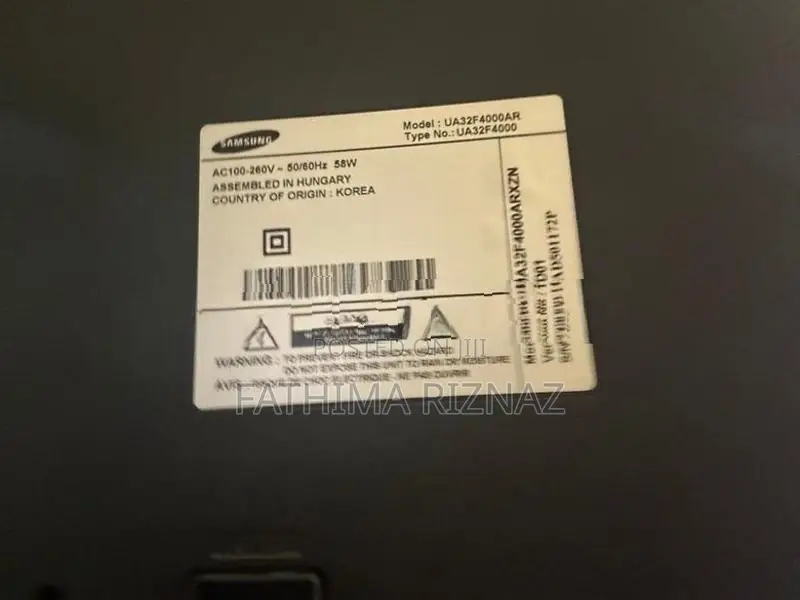 Samsung 32” LED TV