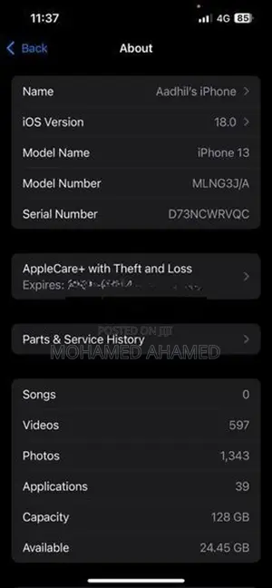 Apple iPhone 13 (Used)