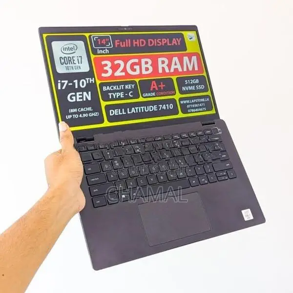 Dell Latitude 7410 Core i7 10th GEN|32GB RAM|512GB SSD|Laptops