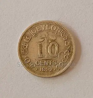 Ceylon Silver Cents 1892