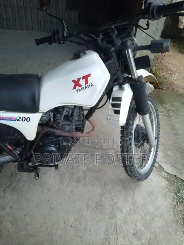 Yamaha XT 250 Tril Bike 1989