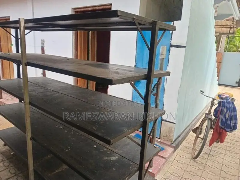 Steel and Wood Rack