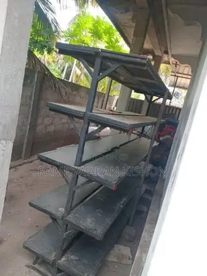 Steel and Wood Rack