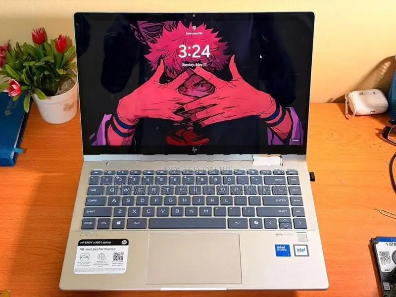 HP Envy X360 core 7 16GB 512GB
