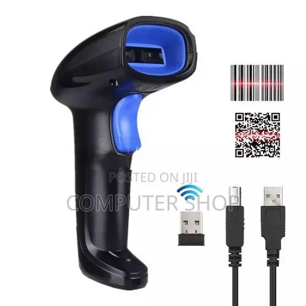 2D Handheld Wireless Barcode Scanner for POS System