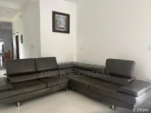 Leather Sofa Set
