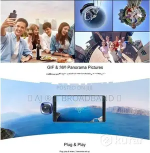 Huawei EnVizion 360° DUAL 2 X Camera Panoramic Fish Eye HD 3D VR Lens