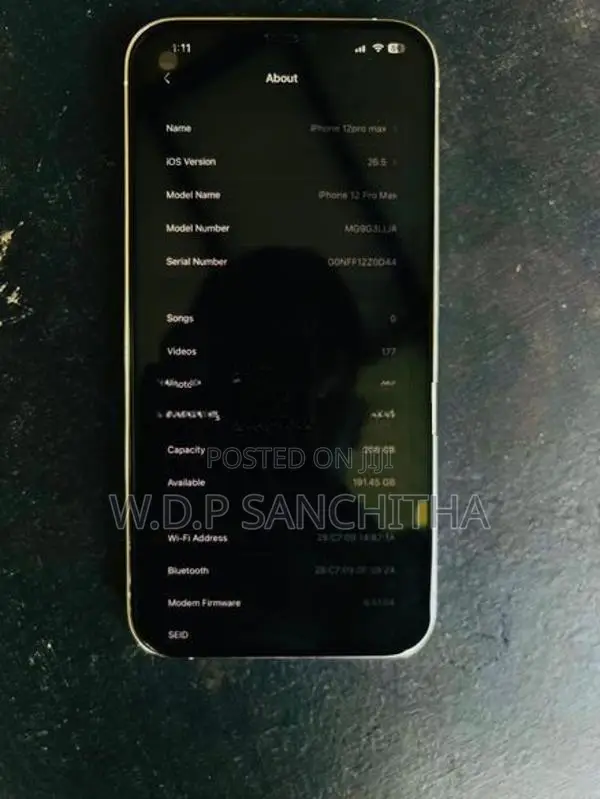 Apple iPhone 12 Pro Max (Used)