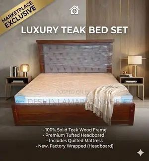 Luxury Teak Bed