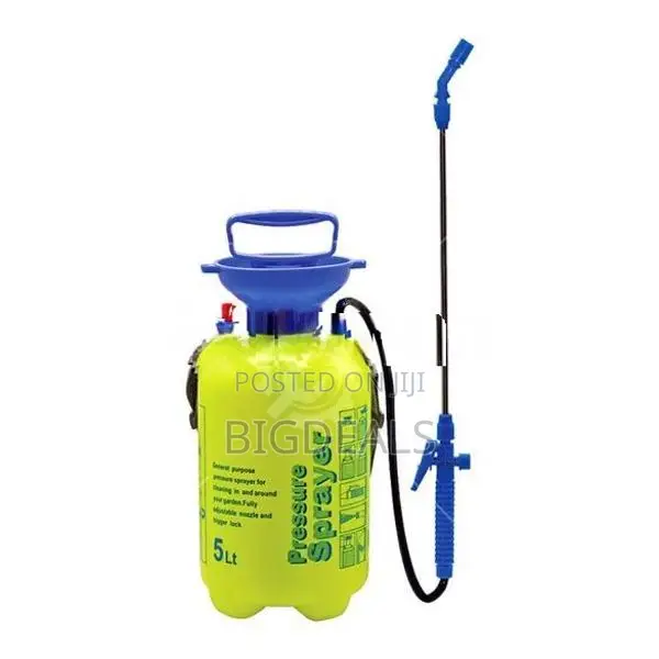 5L Portable Hand Pump Garden Pressure Sprayer