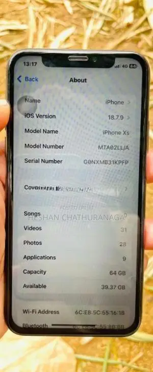 Apple iPhone XS (Used)
