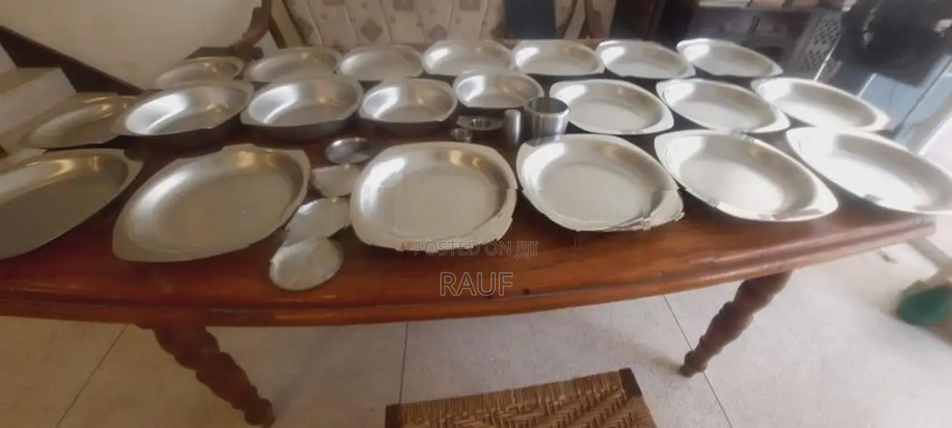 Britis Make Complete Stainless Steel Dinning Set