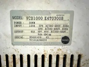 Frequency Inverter / Microwolf VCD1000 30kW Industrial VFD