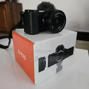 Sony ZV-E10 Mirrorless Camera with 16-50mm Kit Lens