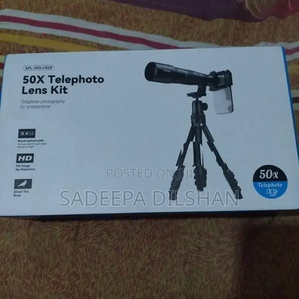 Apexel 50 X Mobile Telephoto Lens Kit