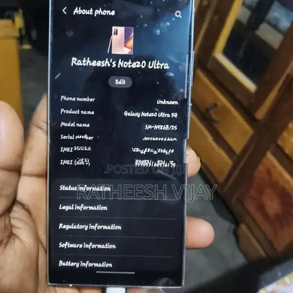 Samsung Galaxy Note 20 Ultra (Used)