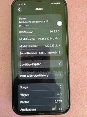 Apple iPhone 12 Pro Max 256GB (Used)