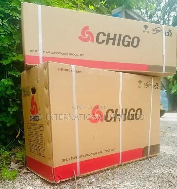 New 12000BTU CHIGO Smart Inverter (R32 Gas Refrigerant) AC