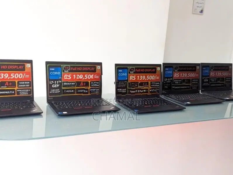 Lenovo Thinkpad T14 Core I7 11TH GEN|16GB RAM|14 Inch FHD