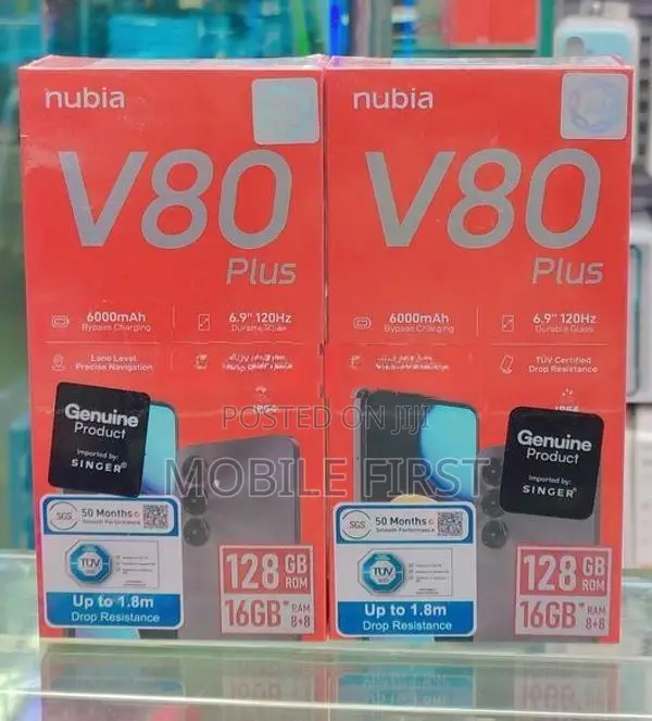 ZTE V80 Plus/16GB/128GB (Brand New)