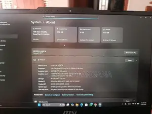 MSI i7 13th Gen Processor