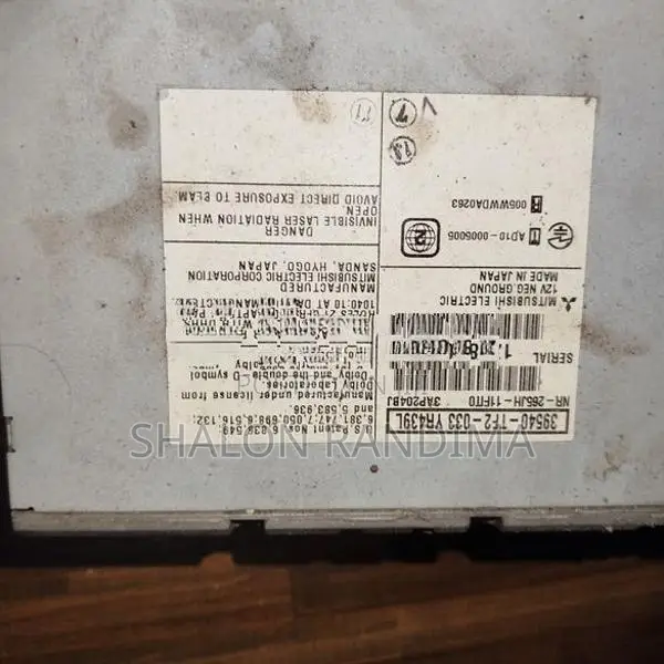Japan Honda Fit Gp1 Player(Without Panel)