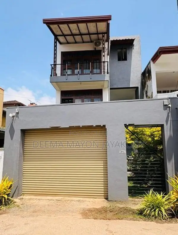 Architect-Designed 3-Story Modern House for Sale Moratuwa